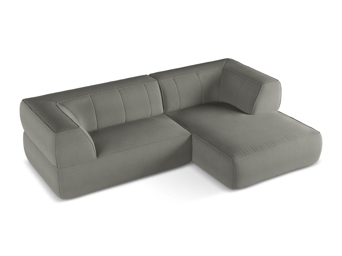 Makamii Coltar Fix, Sezlong pe Dreapta, Tapitat cu Stofa, Liko RC-7, l250xA160xH74 cm