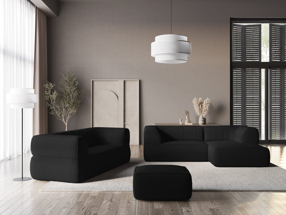 Makamii Coltar Fix, Sezlong pe Dreapta, Tapitat cu Stofa, Liko RC-7, l250xA160xH74 cm