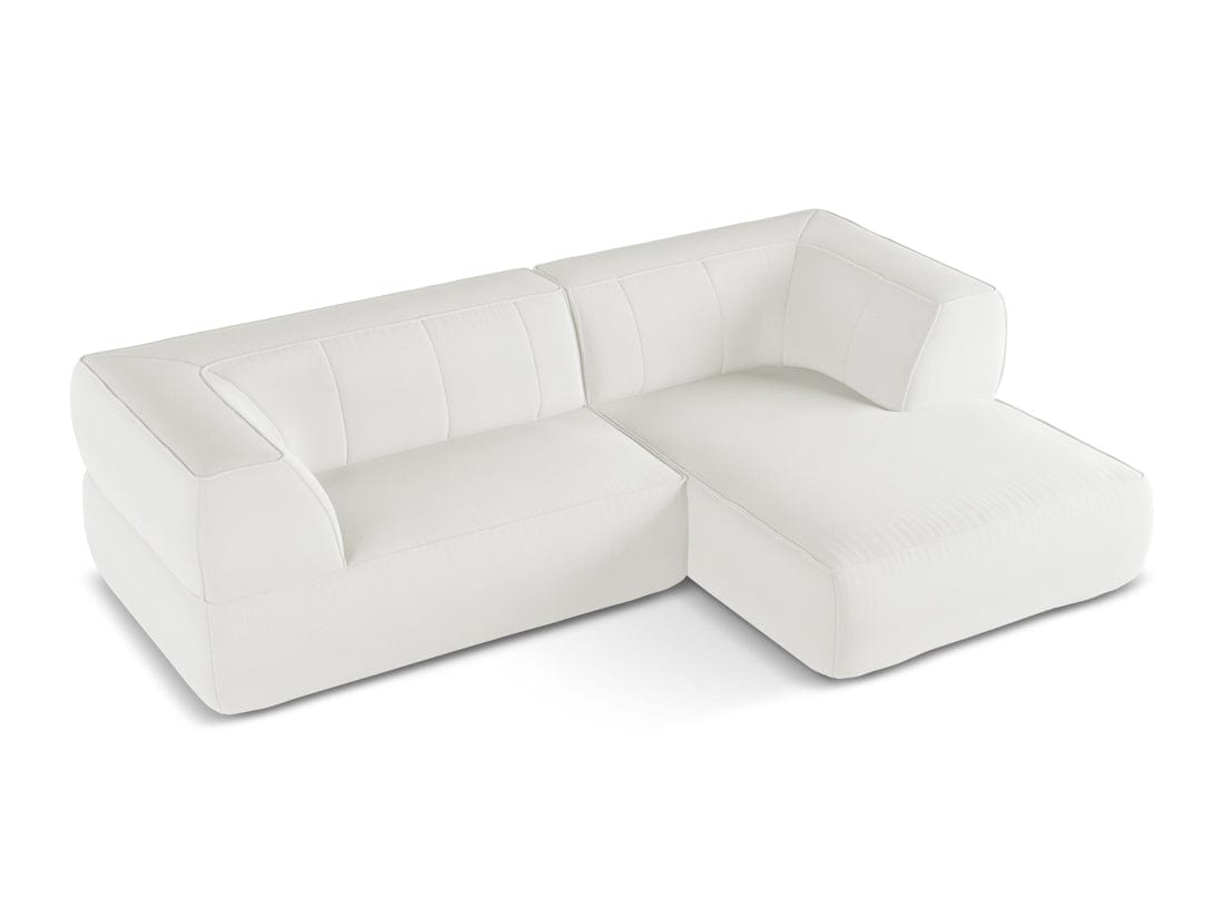 Makamii Coltar Fix, Sezlong pe Dreapta, Tapitat cu Stofa, Liko RC-7, l250xA160xH74 cm