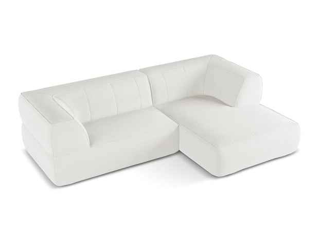 Makamii Coltar Fix, Sezlong pe Dreapta, Tapitat cu Stofa, Liko RC-7, l250xA160xH74 cm