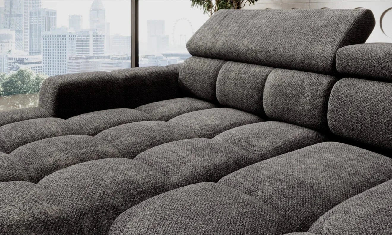 Wersal Coltar Fix, Sezlong pe Stanga, Mecanism Electric Relax, Bulls S, l285xA168H77-97 cm