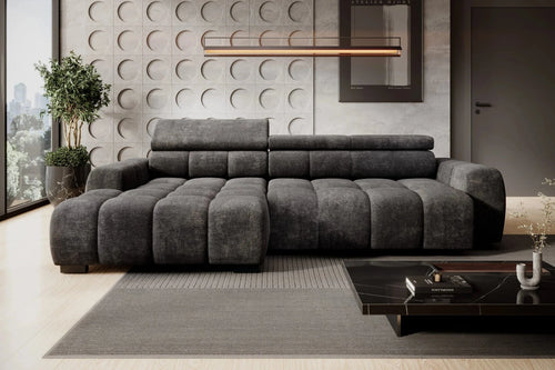 Wersal Coltar Fix, Sezlong pe Stanga, Mecanism Electric Relax, Bulls S, l285xA168H77-97 cm