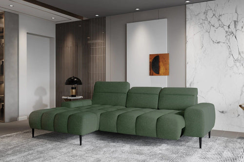 Wersal Coltar Fix, Sezlong pe Stanga, Mecanism Electric Relax, Gianis S, l273xA175xH83-97 cm