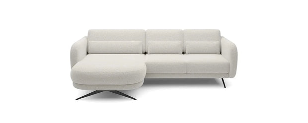 Wersal Coltar Fix, Sezlong pe Stanga, Mecanism Electric Relax, Ilus S, l260xA177xH83-104 cm