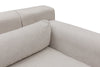 Coltar Jivago Bej Fix cu Arcuri si Spuma Poliuretanica, Sezlong pe Dreapta, tapitat cu Stofa Easy Clean, Perne Incluse, l308xA198xH78 cm (8)