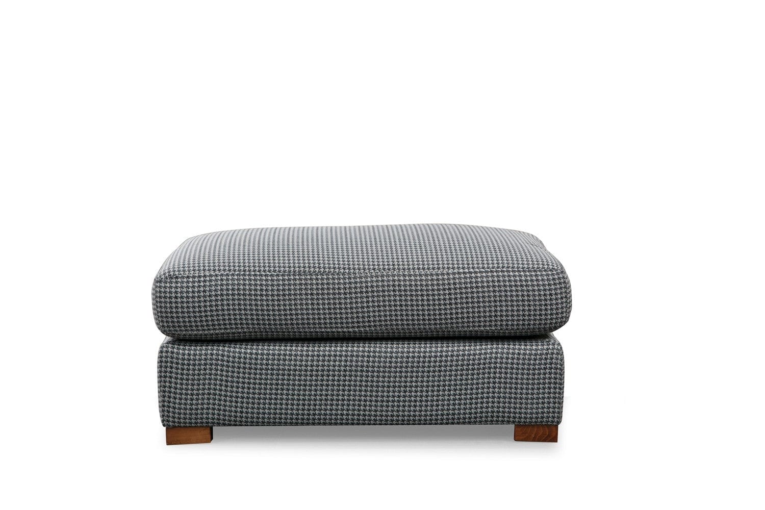 Coltar Loop 1 Gri Deschis Fix cu Arcuri si Spuma Poliuretanica, Sezlong pe Stanga, tapitat cu Stofa Easy Clean, Taburet Inclus, Perne Incluse, l266xA246xH85 cm (9)