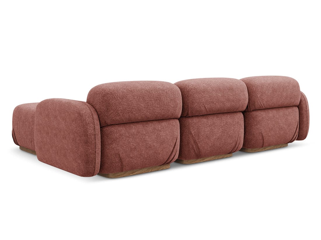 Makamii Coltar Modular, Sezlong Universal (pe Stanga sau pe Dreapta), Tapitat cu Stofa, Ailani COR-21, l270xA190xH73 cm