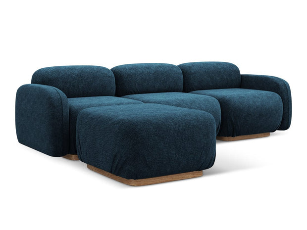 Makamii Coltar Modular, Sezlong Universal (pe Stanga sau pe Dreapta), Tapitat cu Stofa, Ailani COR-21, l270xA190xH73 cm