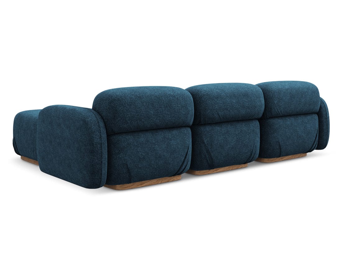 Makamii Coltar Modular, Sezlong Universal (pe Stanga sau pe Dreapta), Tapitat cu Stofa, Ailani COR-21, l270xA190xH73 cm