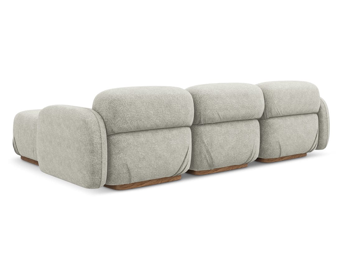 Makamii Coltar Modular, Sezlong Universal (pe Stanga sau pe Dreapta), Tapitat cu Stofa, Ailani COR-21, l270xA190xH73 cm