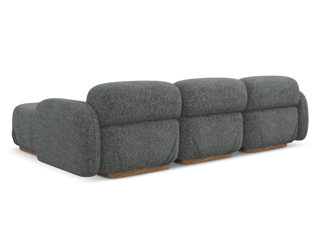 Makamii Coltar Modular, Sezlong Universal (pe Stanga sau pe Dreapta), Tapitat cu Stofa, Ailani COR-22, l270xA190xH73 cm