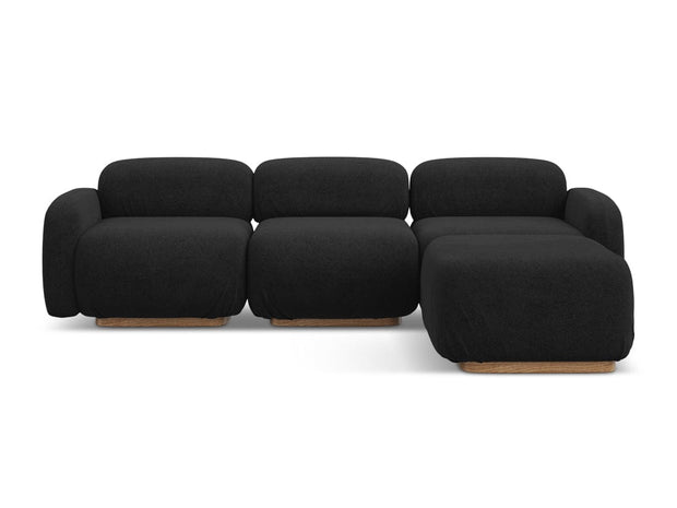 Makamii Coltar Modular, Sezlong Universal (pe Stanga sau pe Dreapta), Tapitat cu Stofa, Ailani COR-7, l270xA190xH73 cm