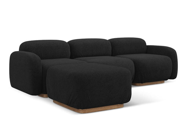 Makamii Coltar Modular, Sezlong Universal (pe Stanga sau pe Dreapta), Tapitat cu Stofa, Ailani COR-7, l270xA190xH73 cm