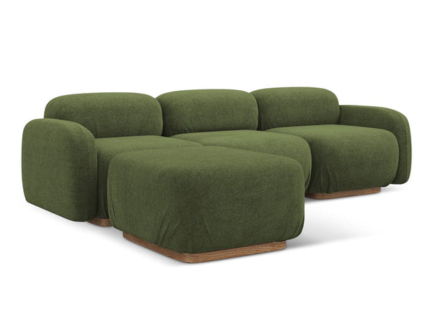 Makamii Coltar Modular, Sezlong Universal (pe Stanga sau pe Dreapta), Tapitat cu Stofa, Ailani COR-7, l270xA190xH73 cm