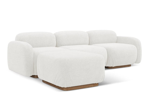 Makamii Coltar Modular, Sezlong Universal (pe Stanga sau pe Dreapta), Tapitat cu Stofa, Ailani COR-7, l270xA190xH73 cm