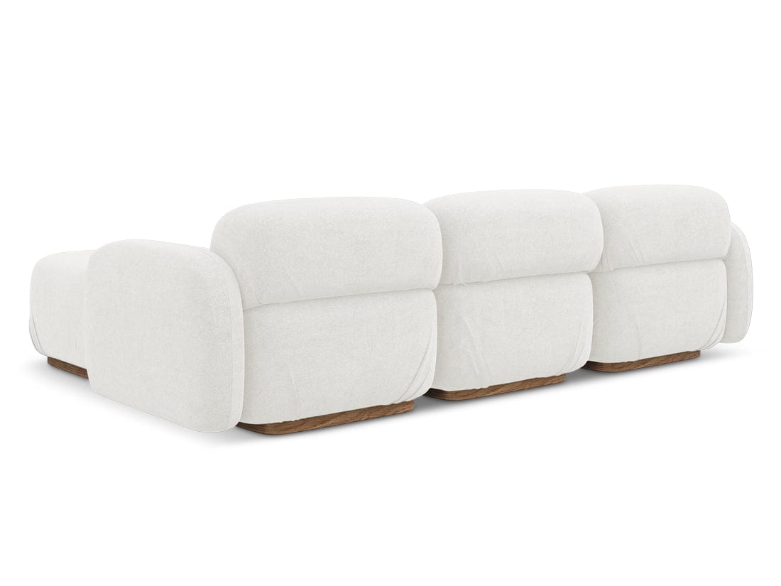 Makamii Coltar Modular, Sezlong Universal (pe Stanga sau pe Dreapta), Tapitat cu Stofa, Ailani COR-7, l270xA190xH73 cm