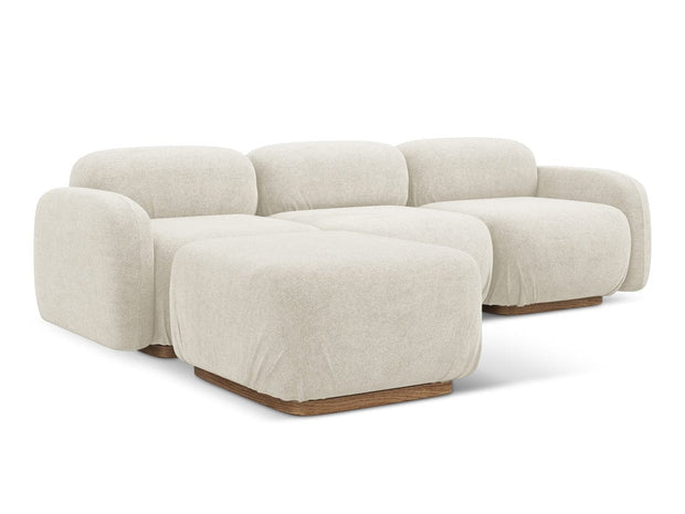 Makamii Coltar Modular, Sezlong Universal (pe Stanga sau pe Dreapta), Tapitat cu Stofa, Ailani COR-7, l270xA190xH73 cm