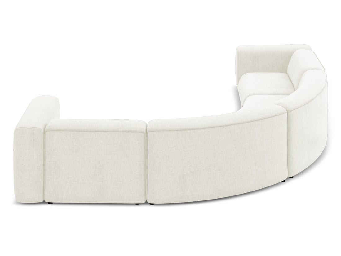 Makamii Coltar Modular, Sezlong Universal (pe Stanga sau pe Dreapta), Tapitat cu Stofa, Ekahi COR-2, l318xA318xH70 cm