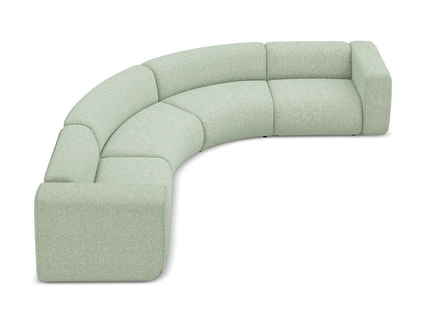 Makamii Coltar Modular, Sezlong Universal (pe Stanga sau pe Dreapta), Tapitat cu Stofa, Ekahi COR-20, l318xA318xH70 cm