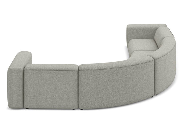 Makamii Coltar Modular, Sezlong Universal (pe Stanga sau pe Dreapta), Tapitat cu Stofa, Ekahi COR-20, l318xA318xH70 cm