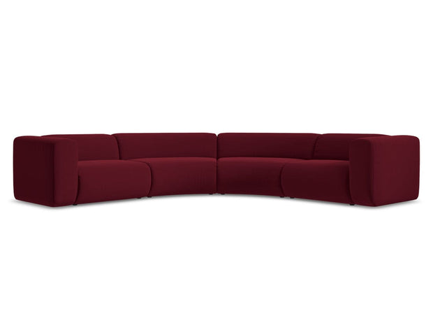 Makamii Coltar Modular, Sezlong Universal (pe Stanga sau pe Dreapta), Tapitat cu Stofa, Ekahi Velvet COR-3, l318xA318xH70 cm