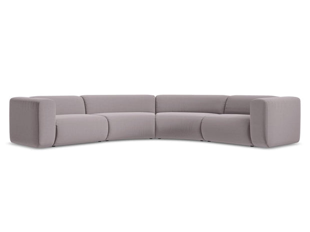 Makamii Coltar Modular, Sezlong Universal (pe Stanga sau pe Dreapta), Tapitat cu Stofa, Ekahi Velvet COR-3, l318xA318xH70 cm