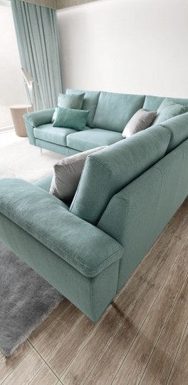 Coltar Sfingis Fix cu Benzi Elastice si Spuma Poliuretanica, Sezlong pe Dreapta, l258xA238xH84 cm (2)