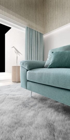 Coltar Sfingis Fix cu Benzi Elastice si Spuma Poliuretanica, Sezlong pe Dreapta, l258xA238xH84 cm (4)