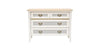 Comoda din pal si lemn, cu 4 sertare, Toscana Moonstone Ivoir, l115,8xA53,4xH83,4 cm (6)