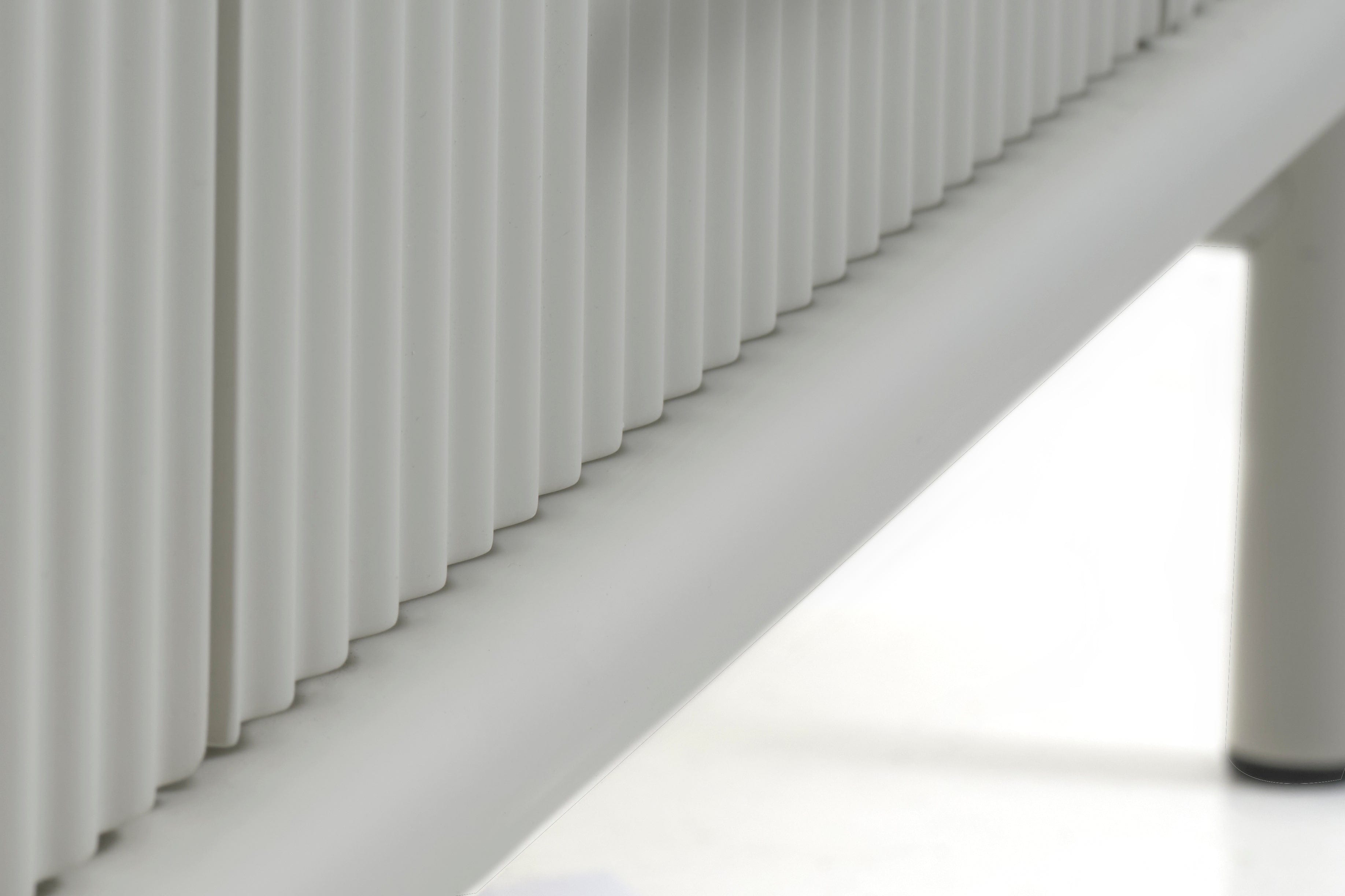 Unique Furniture A/S Comoda TV din MDF, cu 1 sertar si 2 usi, Palma Grej, l45xA140xH50 cm