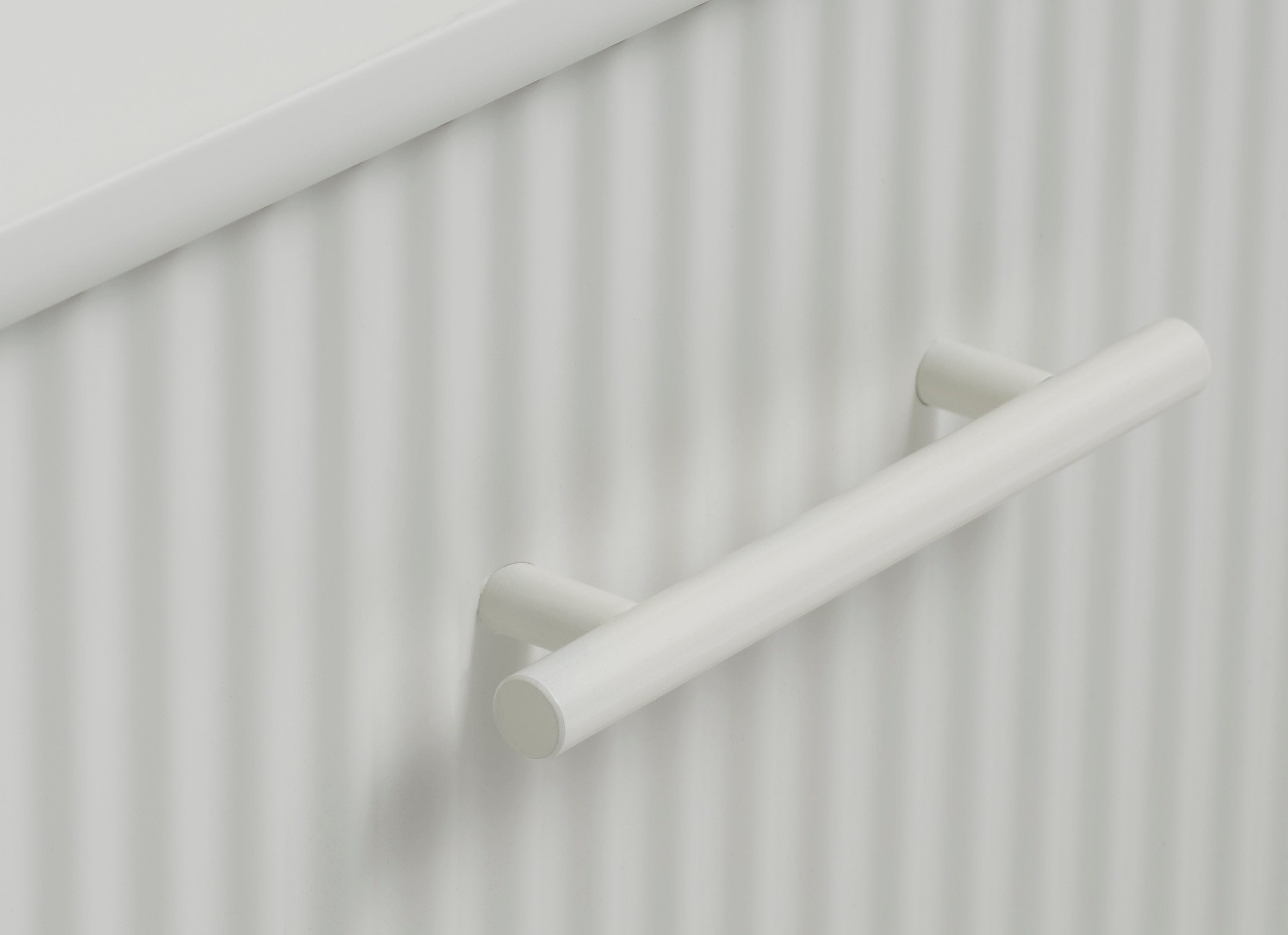 Unique Furniture A/S Comoda TV din MDF, cu 1 sertar si 2 usi, Palma Grej, l45xA140xH50 cm