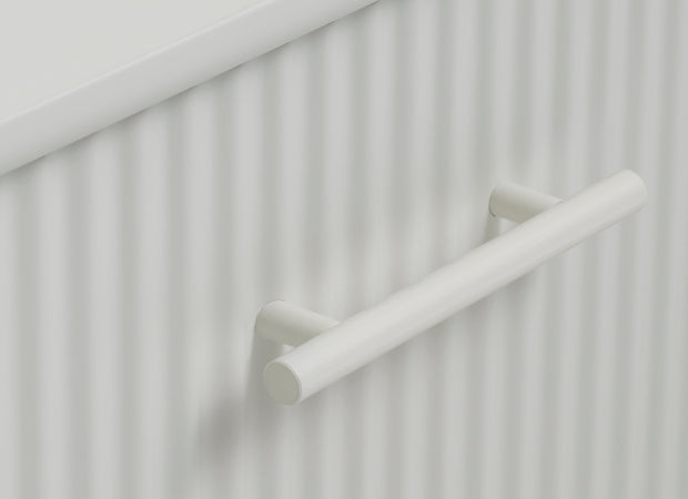 Unique Furniture A/S Comoda TV din MDF, cu 1 sertar si 2 usi, Palma Grej, l45xA140xH50 cm