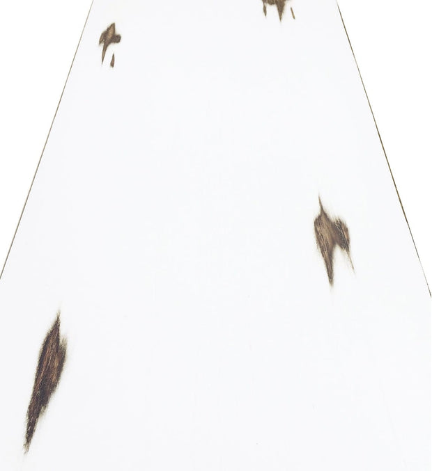 Consola din lemn Column Alb / Natural, l120xA30xH80 cm (5)