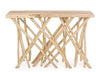 Consola din lemn de tec, Aili Natural, l120xA29xH80 cm (1)