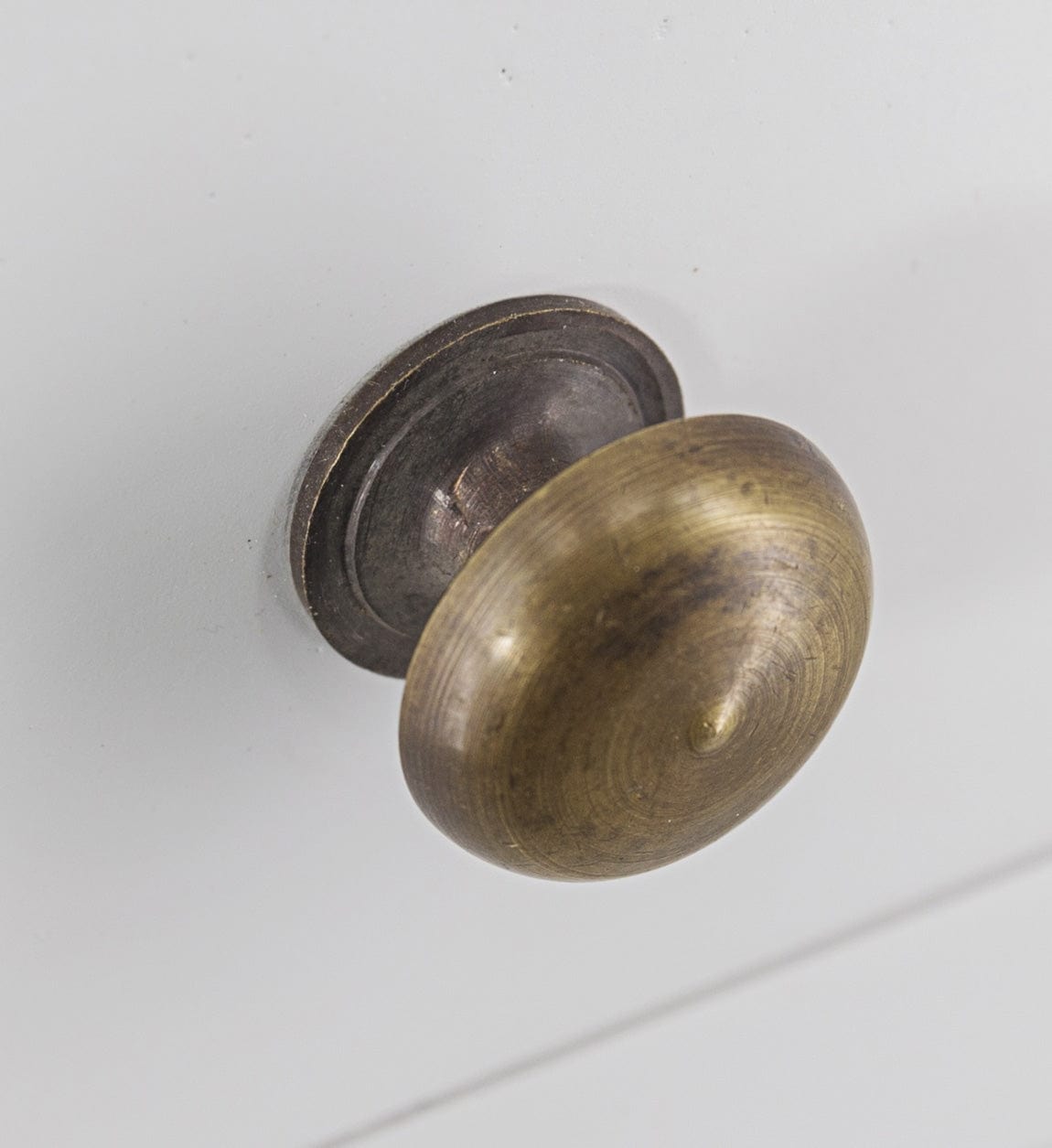 Consola din lemn si furnir cu 1 sertar, Everest Alb Mat, l80xA27xH76 cm (2)