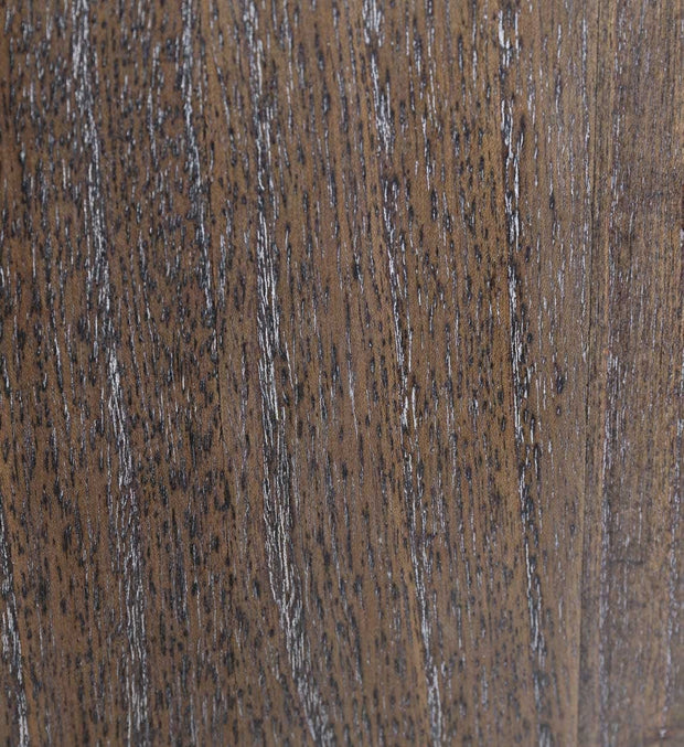 Consola din lemn si metal, Taine Nuc / Negru, l190xA35xH85 cm (3)