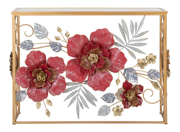 Consola din metal, Love Multicolor, l108xA36,8xH80 cm (5)