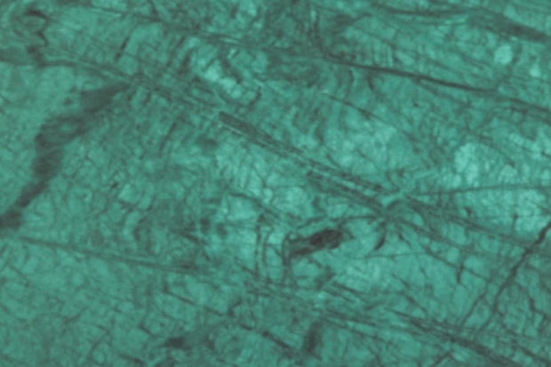 Consola din sticla si metal, Alisma Verde Inchis / Auriu, l79,5xA26xH80,5 cm (7)