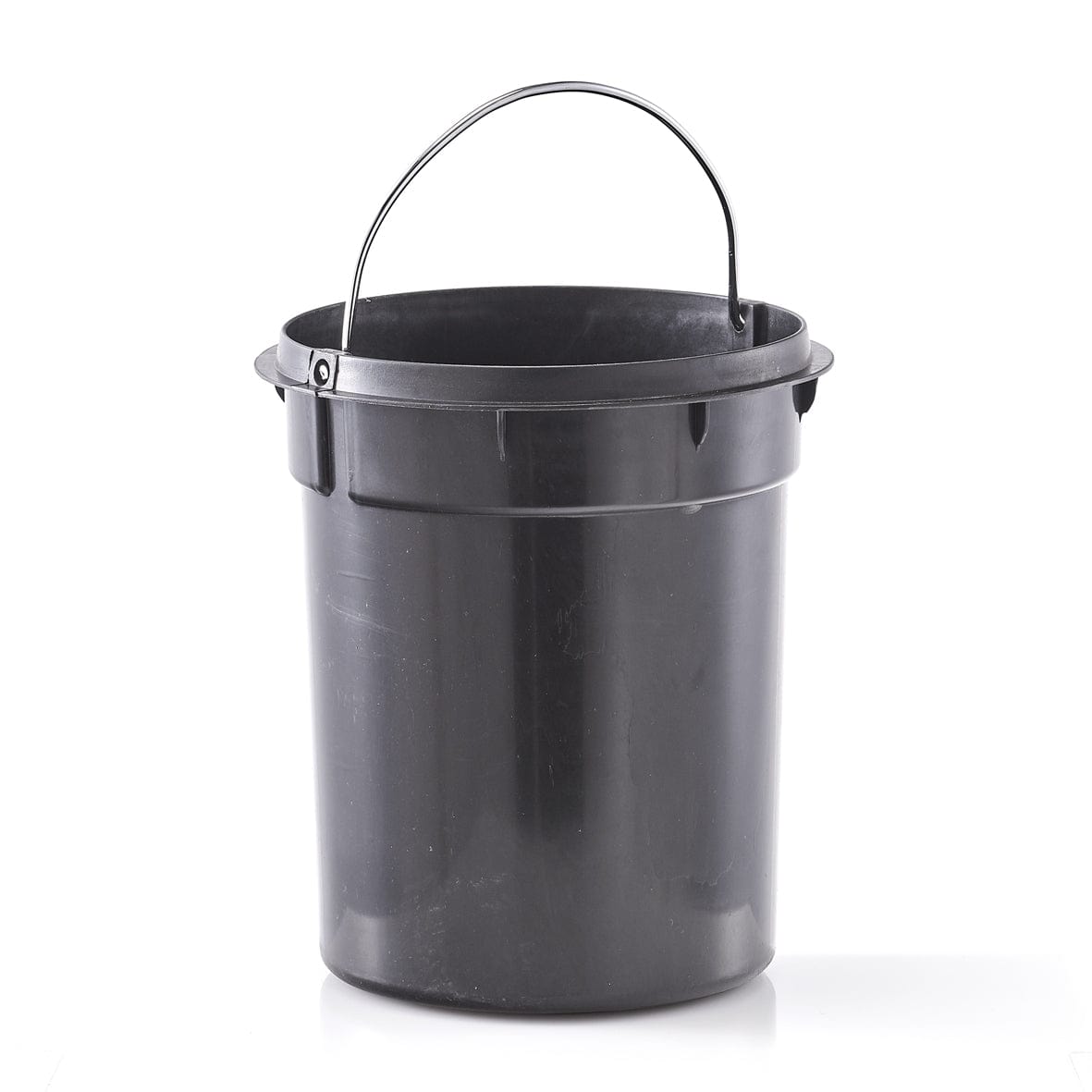 Cos de gunoi cu pedala, Metal Alb, 3L (3)