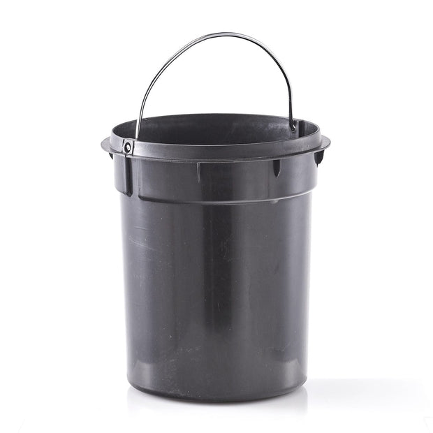 Cos de gunoi cu pedala, Metal Alb, 3L (3)