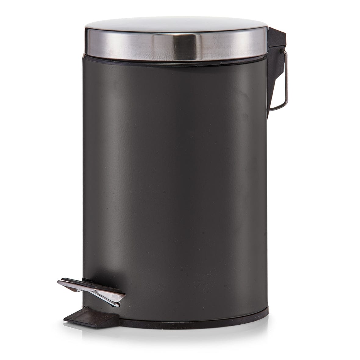Cos de gunoi cu pedala pentru baie, Metal, Matte, 3L (2) & ZLLRGMB-COS-GUNOI-MATTE-1821