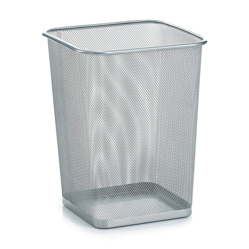 Cos de gunoi din metal pentru birou, Office Gri, l26,8xA26,8xH35 cm