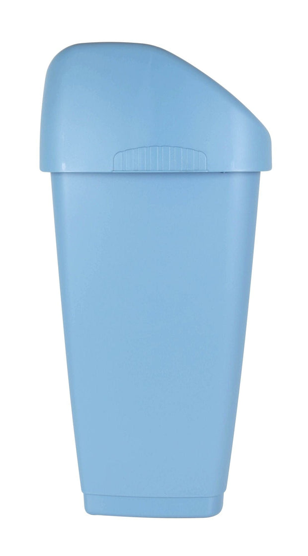 Inde Soler Hispania Cos de gunoi din plastic, Aurora Albastru, 50L, l40xA32xH65 cm