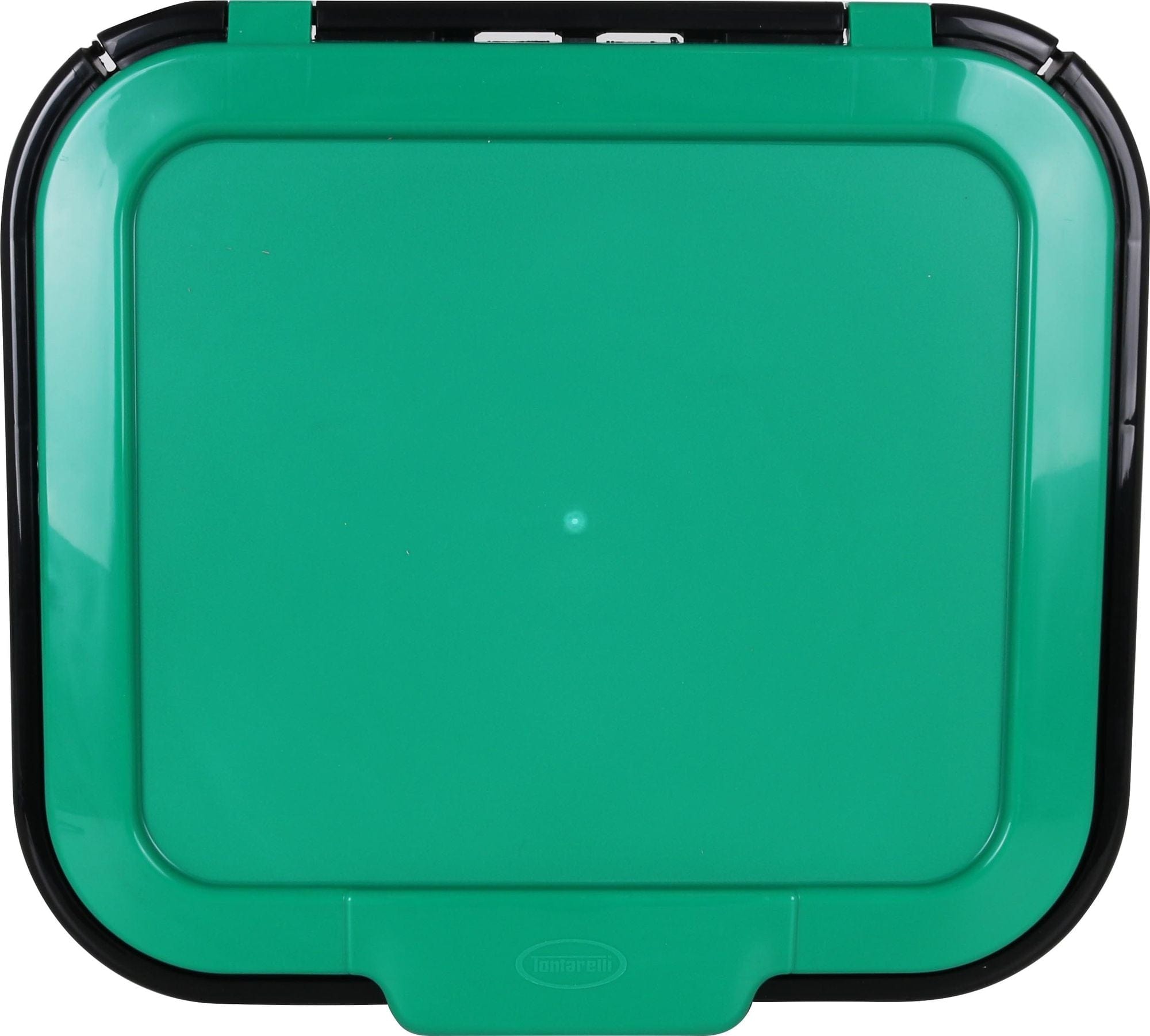Inde Soler Hispania Cos de gunoi din plastic, Coverline Negru / Verde, 44L, l38,5xA34,5xH54,5 cm