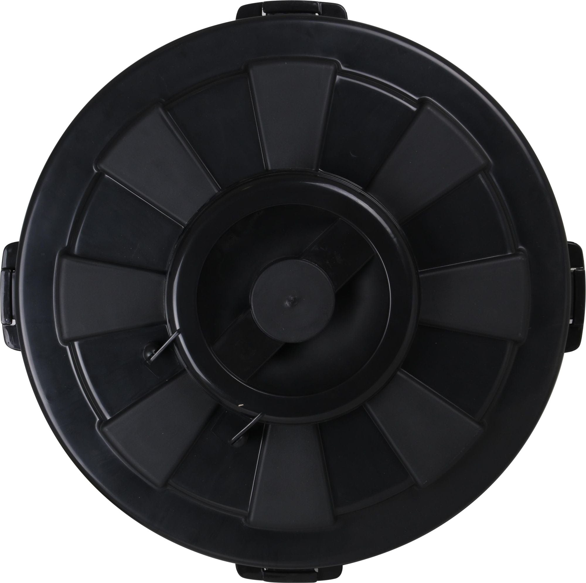 Inde Soler Hispania Cos de gunoi din plastic, Hop Negru, 70L, Ø50xH62 cm