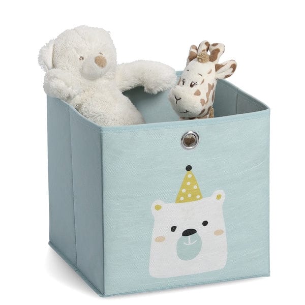 Cos depozitare pliabil, pentru copii, Icebear Verde Mint,  L28xl28xH28 cm (1)