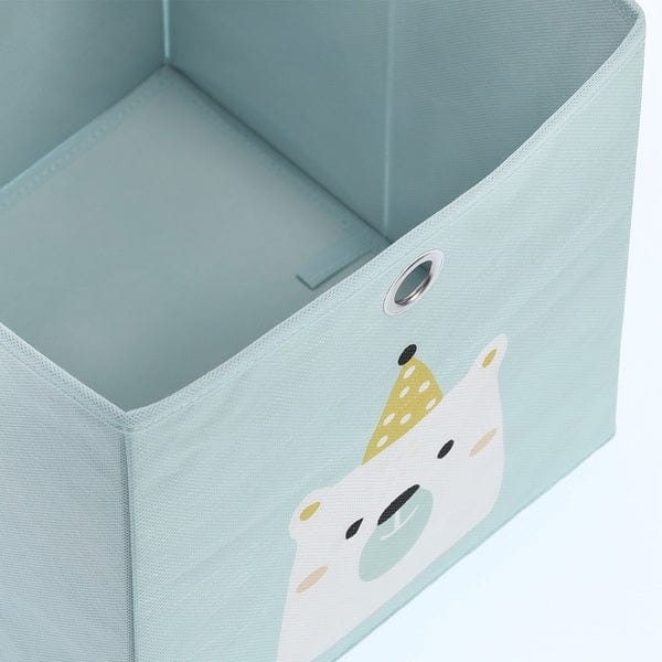 Cos depozitare pliabil, pentru copii, Icebear Verde Mint,  L28xl28xH28 cm (2)