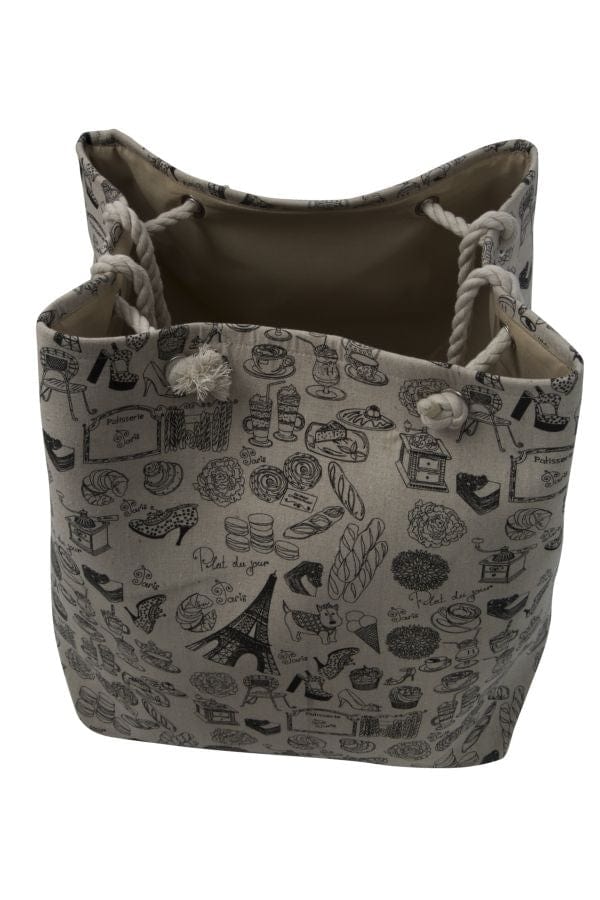 Cos pentru rufe cu manere Paris Multicolor, l40xA32xH48 cm (1)