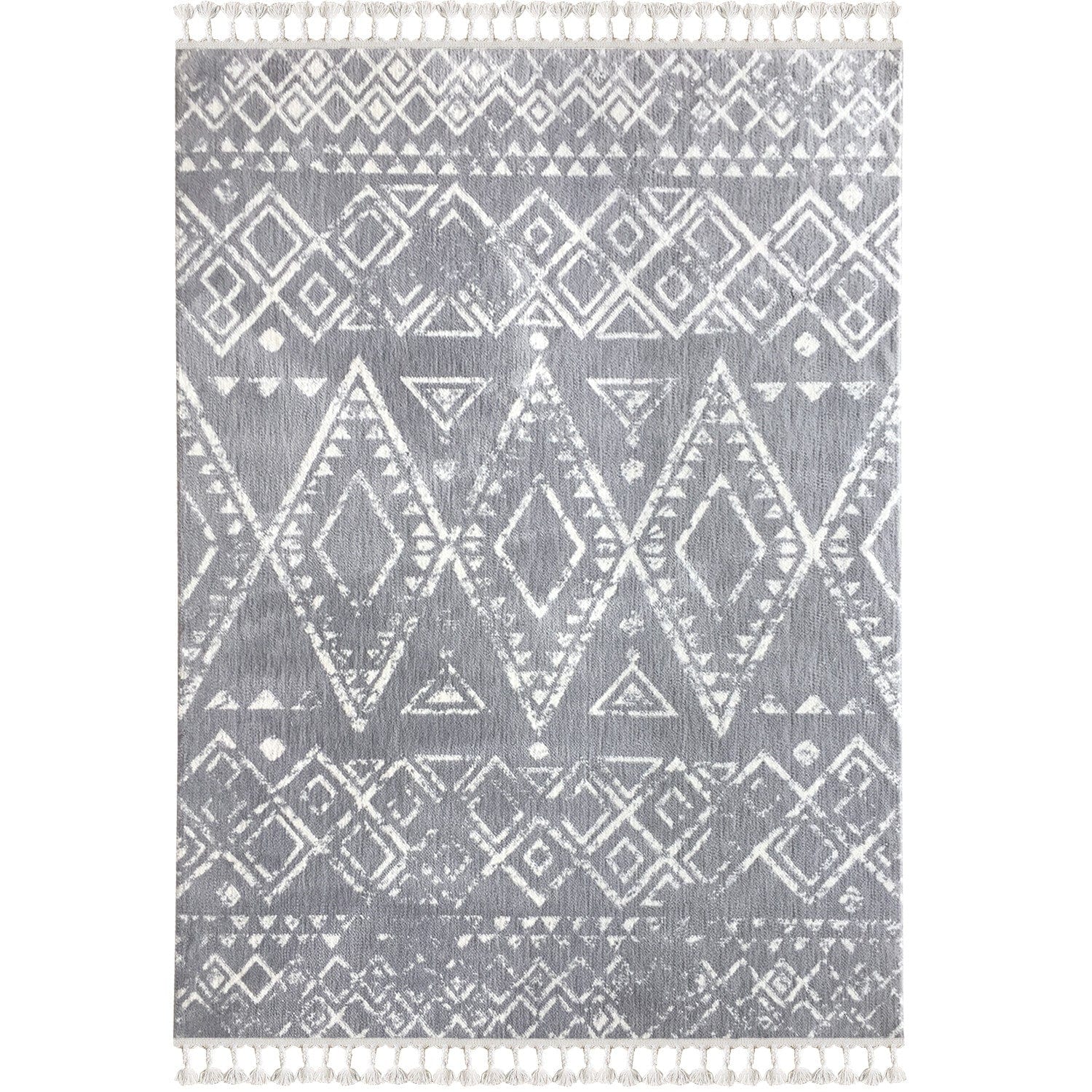 Covor Angie 1495A Gri / Alb (1)