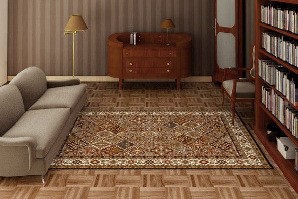 Agnella Covor Bergenia Brick Red, Wilton